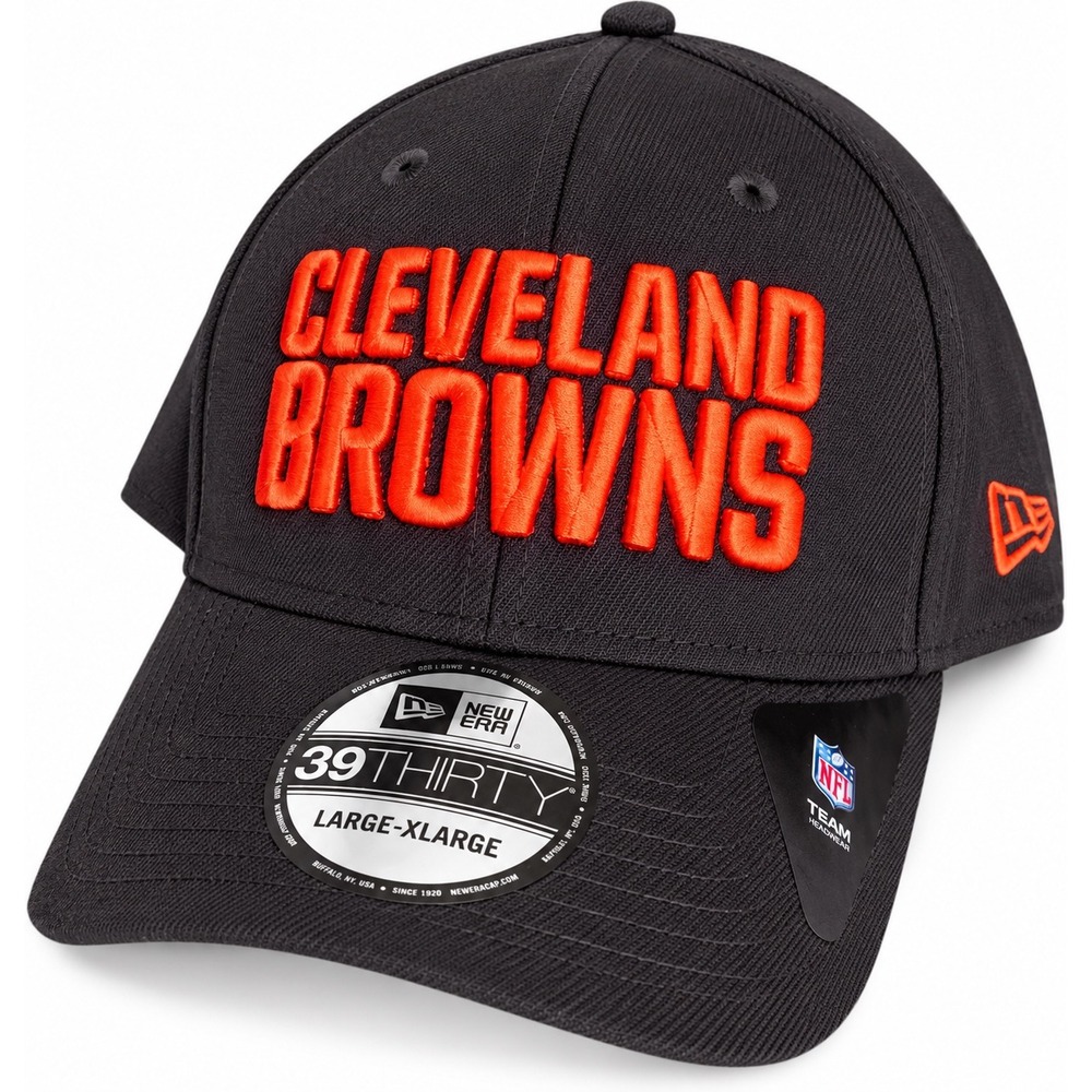 New Era Cleveland Browns Team Classic 39THIRTY Flex Hat NFL Large-XL Cap L/XL